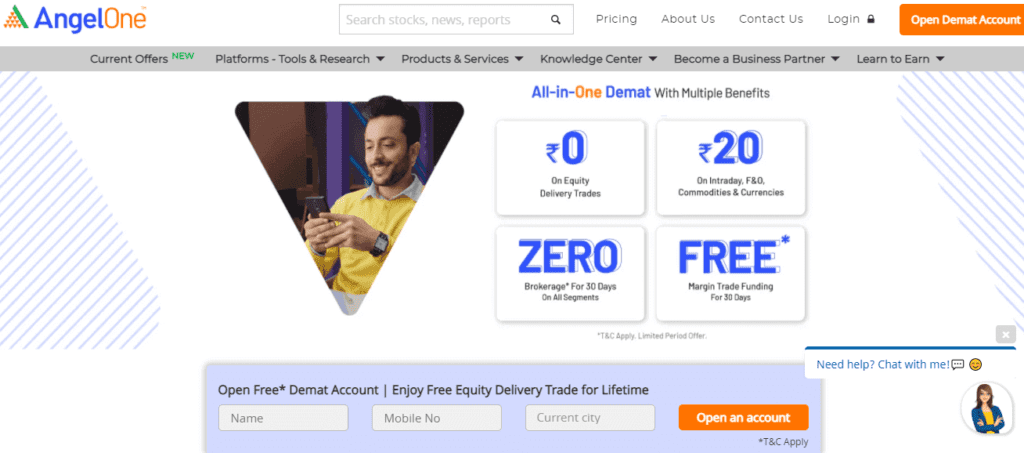 Compare Top 10 Best Demat Accounts in India 2025 (Zero AMC) : TheShareBrokers Angel Broking or Angel one Demat Account