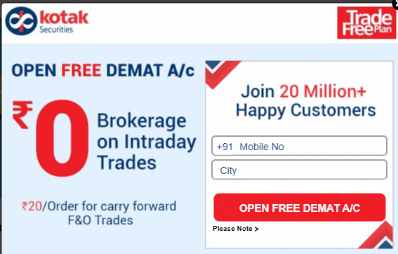 Compare Top 10 Best Demat Accounts in India 2025 (Zero AMC) : TheShareBrokers Kotak Securities Demat Account