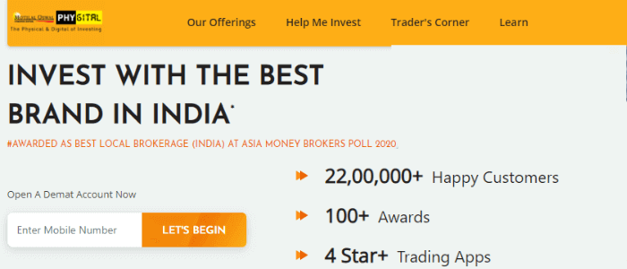 Compare Top 10 Best Demat Accounts in India 2025 (Zero AMC) : TheShareBrokers Motilal Oswal Demat Account
